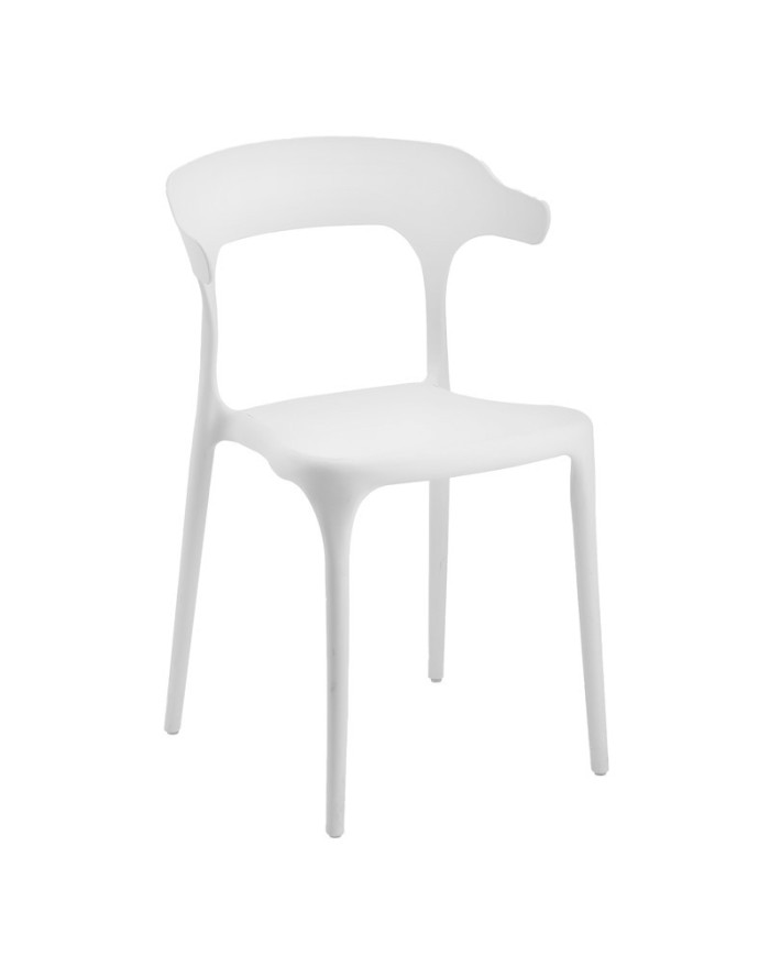 SILLA COMEDOR BLANCA 74 CM