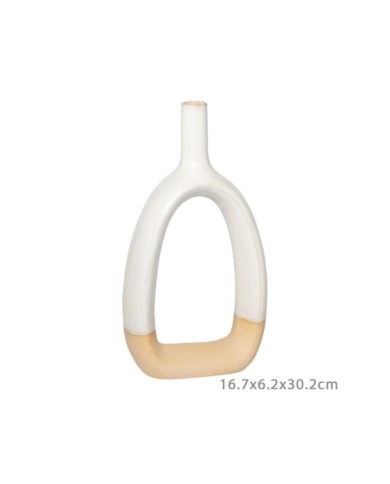 JARRON CERAMICA BICOLOR LIE XL