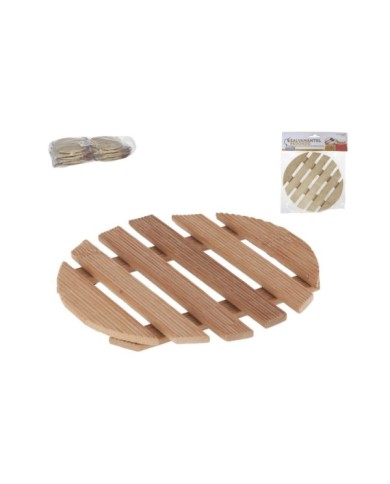 SALVAMANTEL RED 15 CM BAMBU