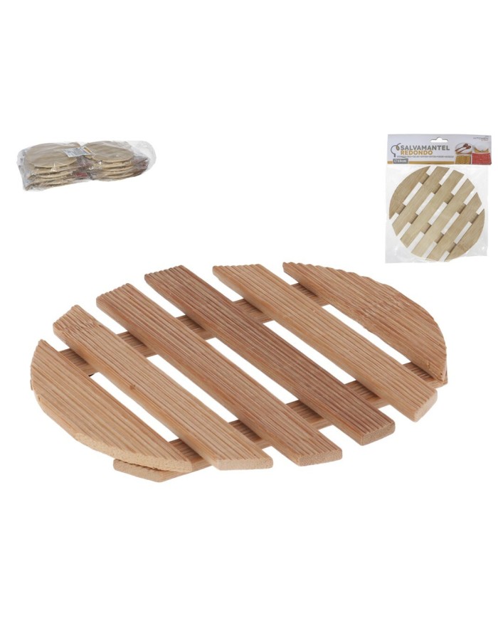 SALVAMANTEL RED 15 CM BAMBU