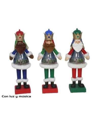 MUÑECO REY MUSICAL 5 LED ERIK 15X10X43CM 3