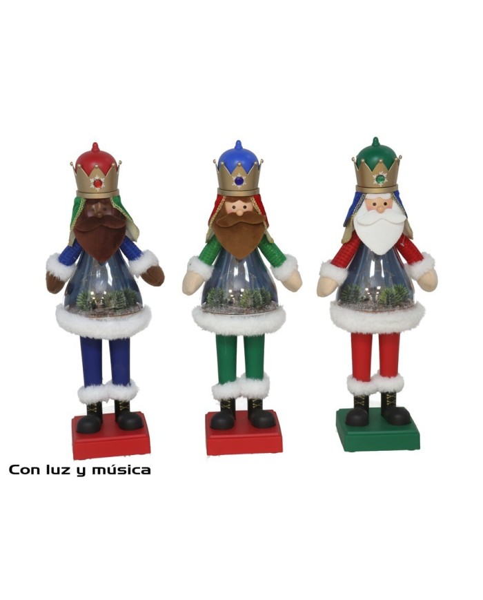 MUÑECO REY MUSICAL 5 LED ERIK 15X10X43CM 3