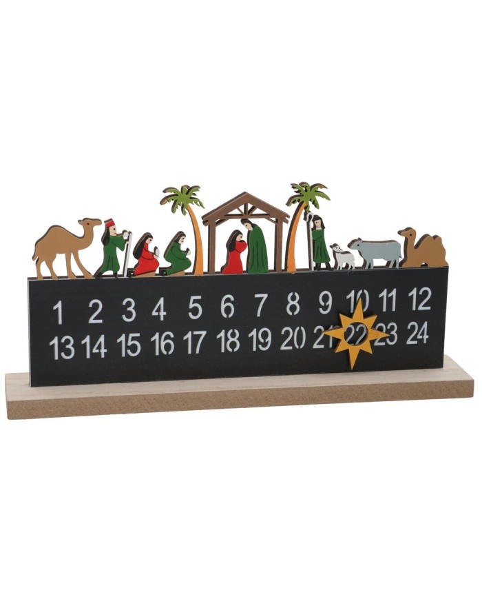 CALENDARIO ADVIENTO LAMYN 22X3,5X10CM