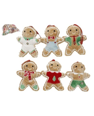 HOMBRECITO JENGIBRE COLGANTE 12X3X15CM 6