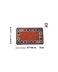 PASILL.TERM MOSAICO 67X100CM TEJA