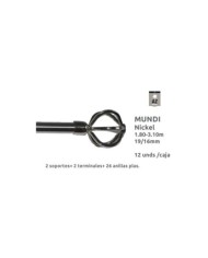 B. FORJA AZMARK 16/19MM 180-310CM MUNDI NIQUEL