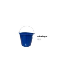 CUBO AGUA HOGAR AZUL 12L