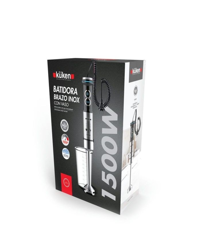 BATIDORA BRAZO 1500W. C/VASO KUKEN
