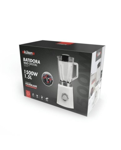 BATIDORA VASO CRISTAL 1.5L 1500w.KUKEN