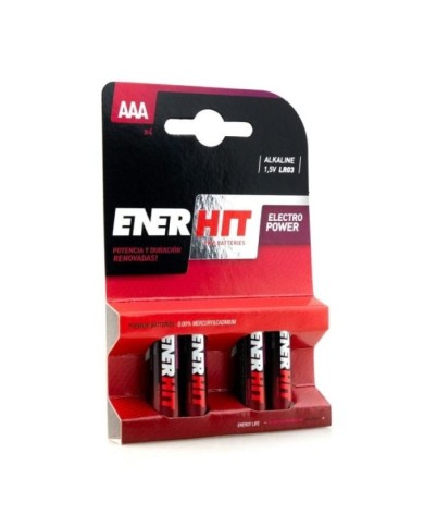 PILA ENERHIT ALCALINA  LR03-AAA BL.4