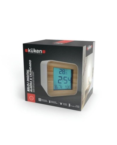 RELOJ DIGITAL C/ALARMA Y CALENDARIO