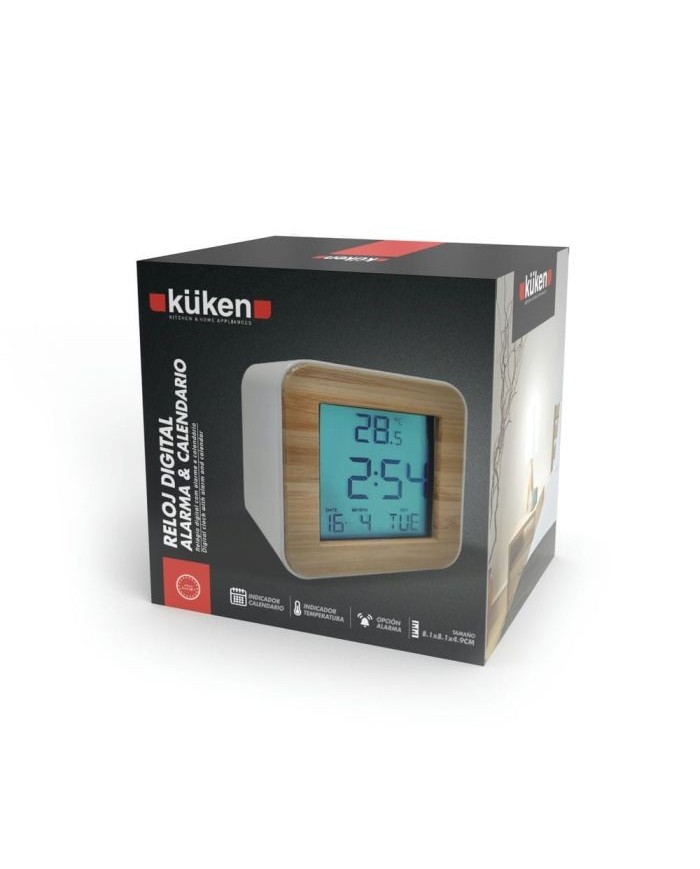 RELOJ DIGITAL C/ALARMA Y CALENDARIO