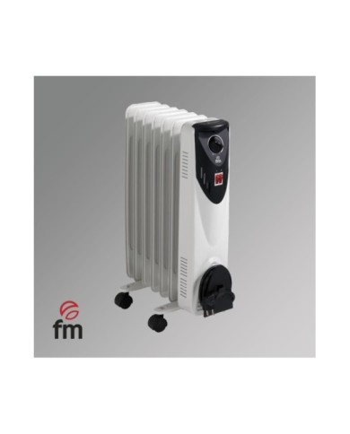 RADIADOR 1500w 7 Elementos Altura: 55 cm