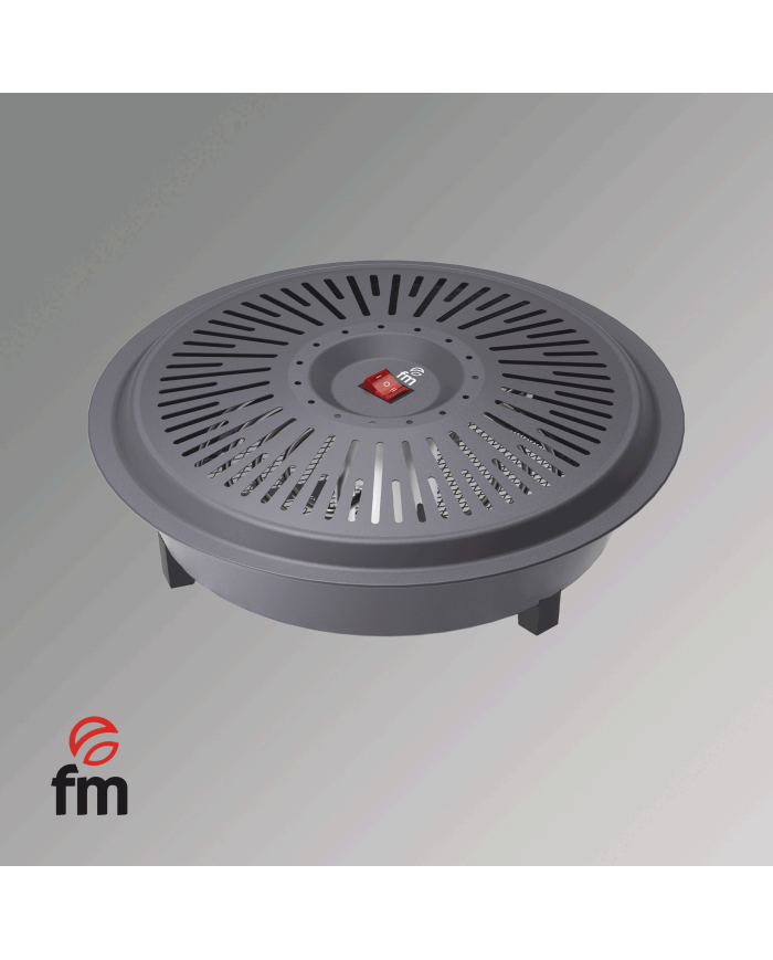 BRASERO 850w 2 potencias Fabricación nacional