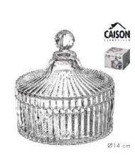 BOMBONERA CRISTAL Ø14 cm