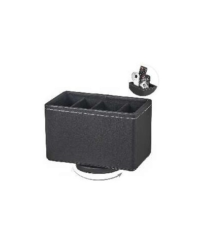 PORTAMANDOS GIRATORIO 4 DEPT NEGRO