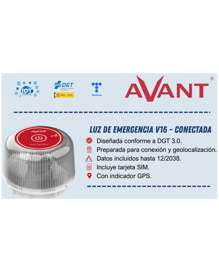 Baliza V16 Avant Homologada DGT