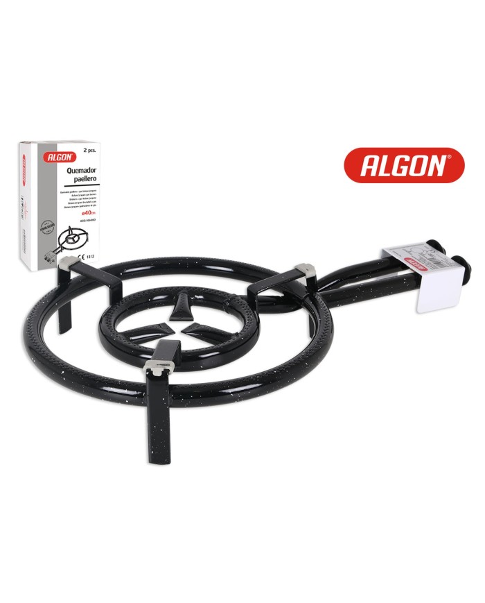 F QUEMADOR PAELLERO 40cm ALGON GAS BUTAN