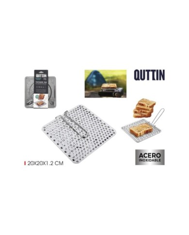 TOSTADOR PAN ACERO MANGO PLEGABLE QUTTIN