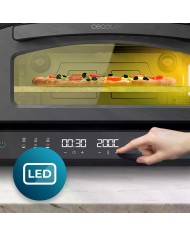 Mini horno - CECOTEC 109092, 240 W, 13 L, Negro