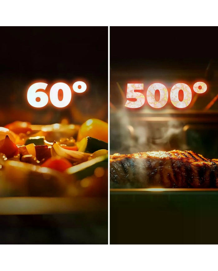 Mini horno - CECOTEC 109092, 240 W, 13 L, Negro