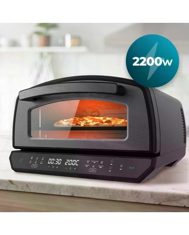 Mini horno - CECOTEC 109092, 240 W, 13 L, Negro