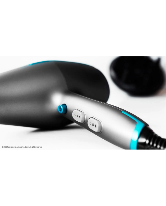 Secador de Pelo Cecotec IoniCare 5300 Maxi Aura Black – 1850 W, Difusor Incluido