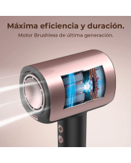 Secador - Cecotec DryGlam Nano Plasma, 1600W, 3 velocidades