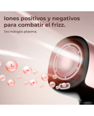 Secador - Cecotec DryGlam Nano Plasma, 1600W, 3 velocidades