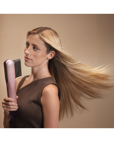 Plancha Secador - Cecotec AirLisse 2in1 ForceDry, Cerámica, 1000 W, 112.000 rpm