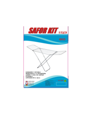 TENDEDERO ACERO C/ALAS 20 MT MOD. MILANO BLANCO