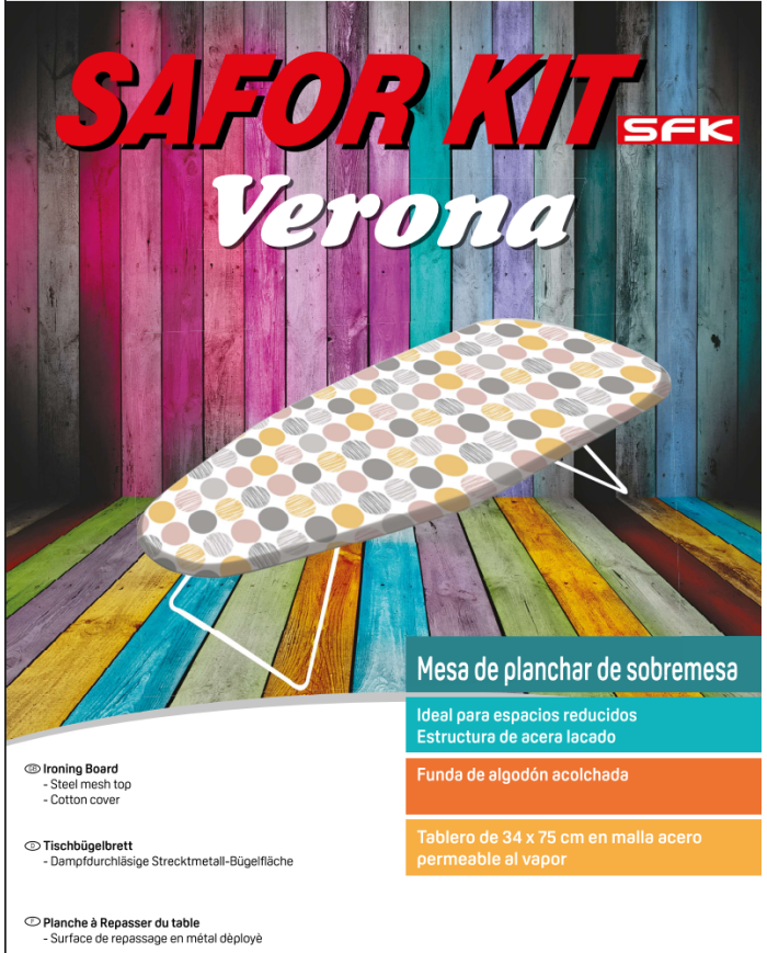 TABLA PLANCHAR SOBREMESA VERONA 75X34