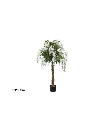 ARBOL WISTERIA 2 N/T 135 CM (BLANCO)