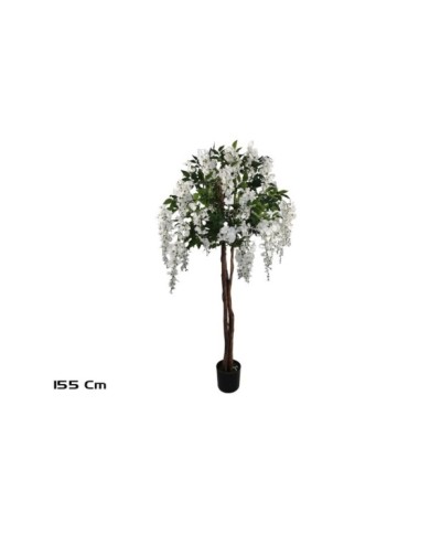 ARBOL WISTERIA 3N/T 155 CM (BLANCO)