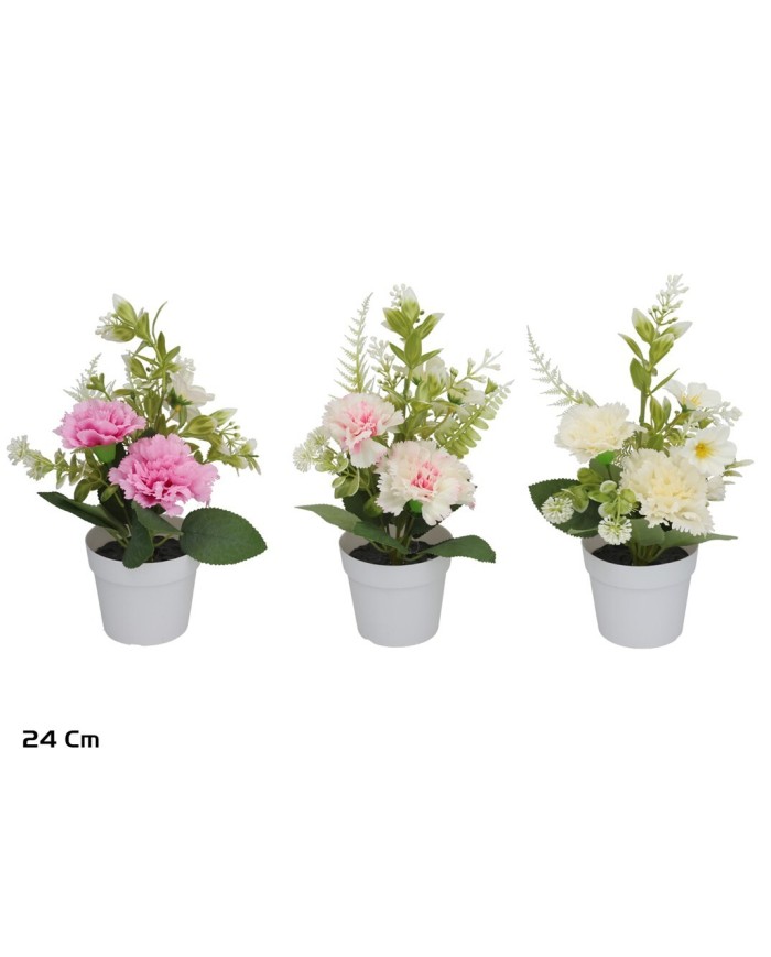 MACETA CLAVELES MIX - 24 CM (S)