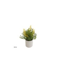 MACETA EUCALIPTO C/FLOR - 25 CM (S)