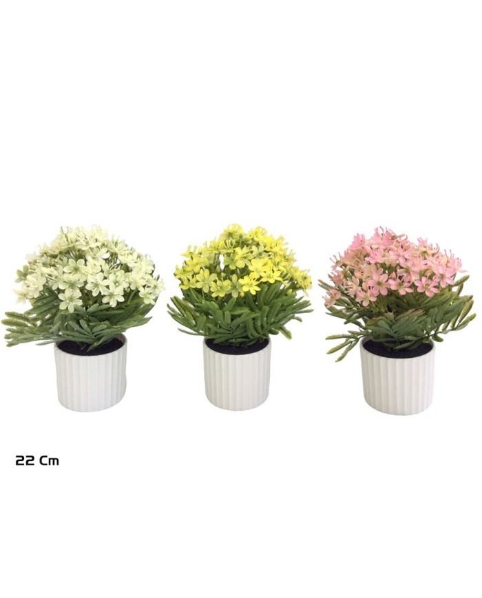 MACETA LENA MIMOSA LVS - 22 CM (S)