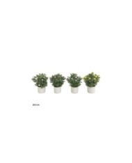 MACETA TEA LEAF C/FLOR - 23 CM (S)