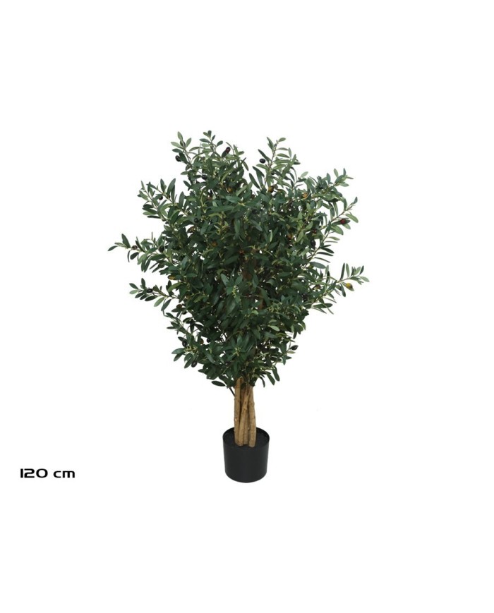 ARBOL OLIVO LUXE T/NATURAL 120 CM