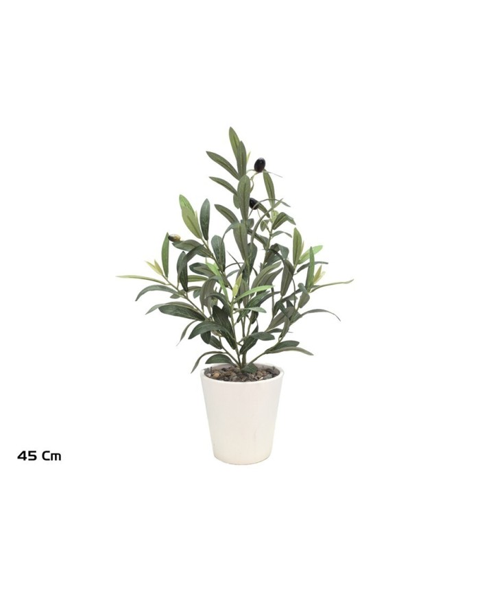 MACETA MELAMINA OLIVO - 45 CM