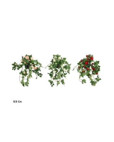 MACETA ROSITAS COLGANTE  - 53 CM