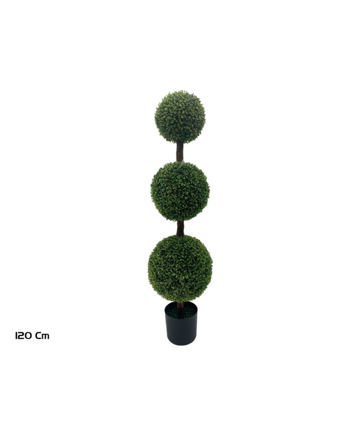 MACETA BOLAS BOJ TOPIARIO X 3 - 120 CM