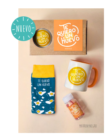 Pack Taza Te Quiero un Huevo - 41-45