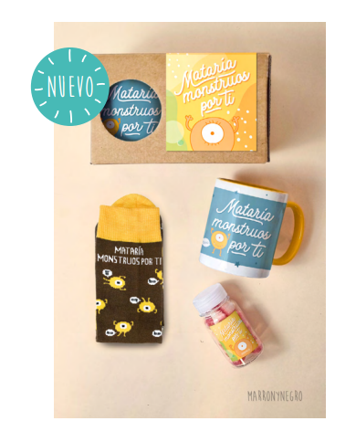 Pack Taza Mataría Monstruos por Ti - 41-45