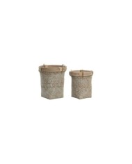 CESTA SET 4 MAIZ TRENZADO YUTE 40X40X41