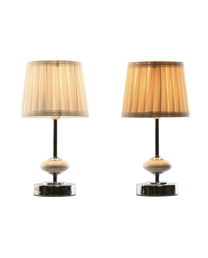 LAMPARA SOBREMESA METAL 17,5X17,5X35 2