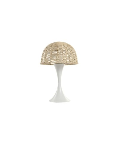 LAMPARA SOBREMESA METAL CUERDA