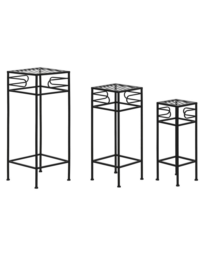 MESITA AUXILIAR SET 3 METAL 28X28X70