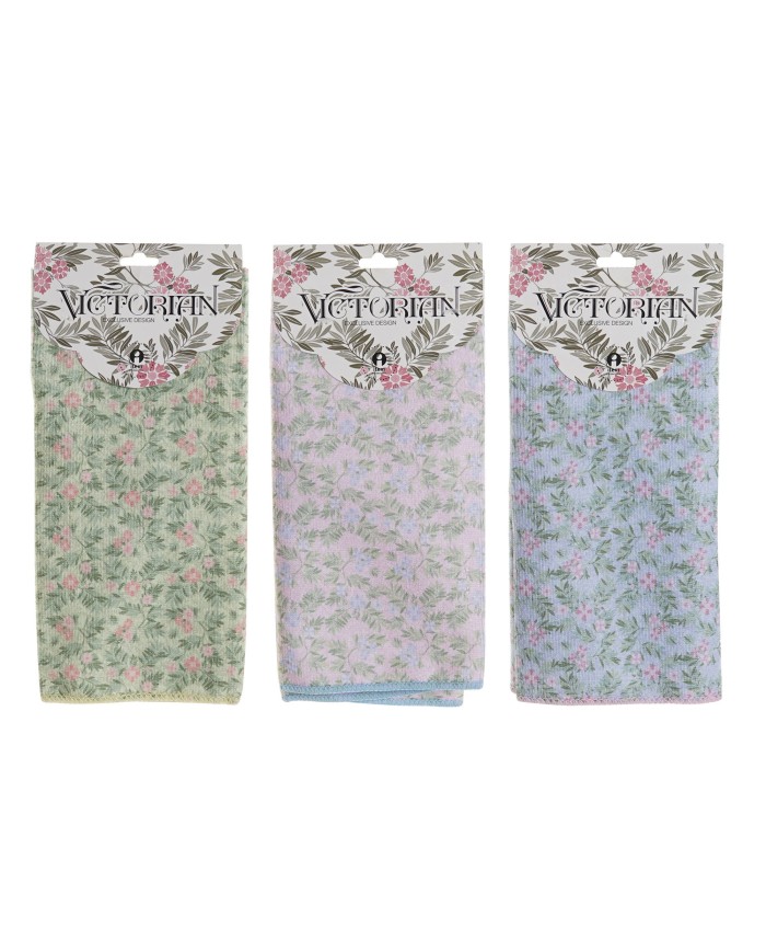 PAÑO MICROFIBRA 40X0,5X60 FLORES 3 SURT.