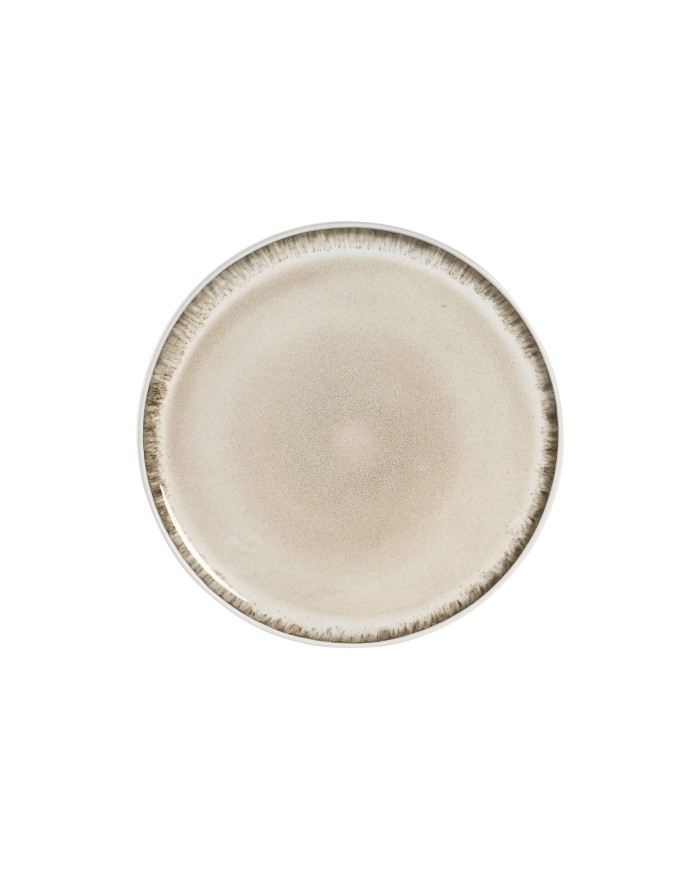 PLATO GRES ESMALTADO 27X27X2 BEIGE